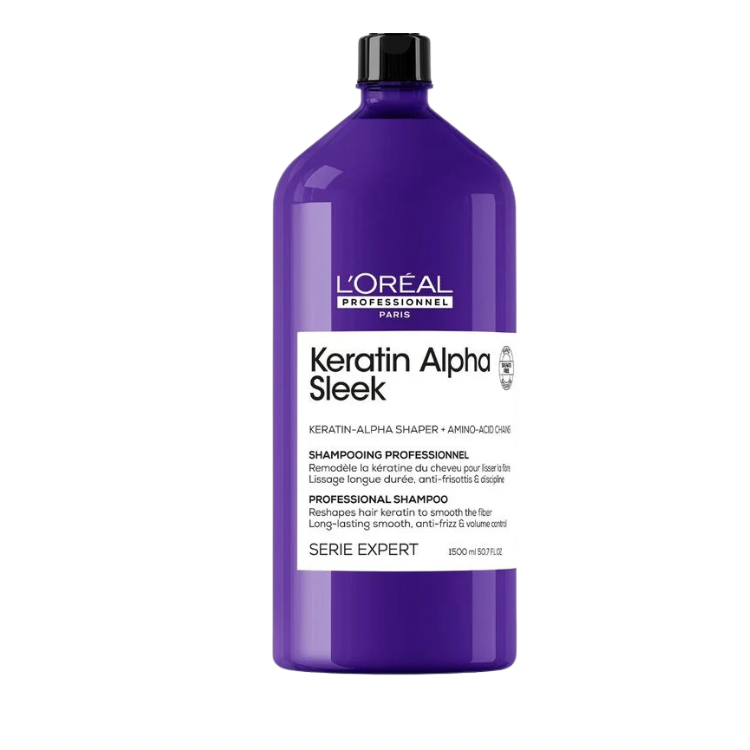 L’Oréal Keratin Alpha Sleek Shampoo 1500ml