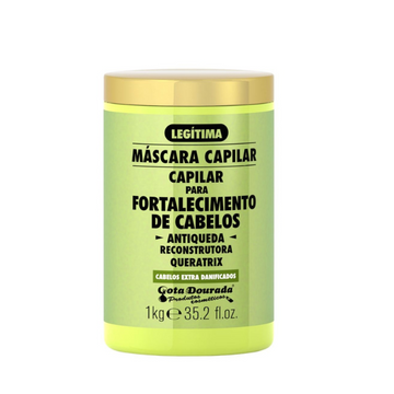 Gota Dourada Fortalecimento Tradicional Máscara 1000ml