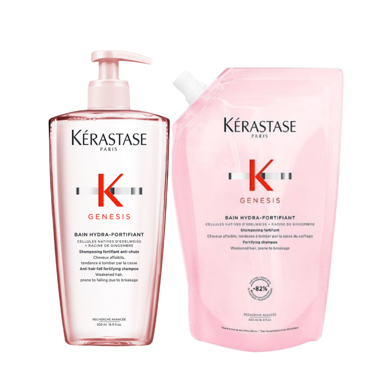 Kérastase Genesis Bain Hydra-Fortifiant 500ml + Refill 500ml