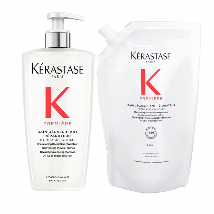 Kérastase Première Bain Décalcifiant Réparateur 500ml + Refill 500ml