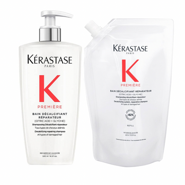 Kérastase Première Bain Décalcifiant Réparateur 500ml + Refill 500ml