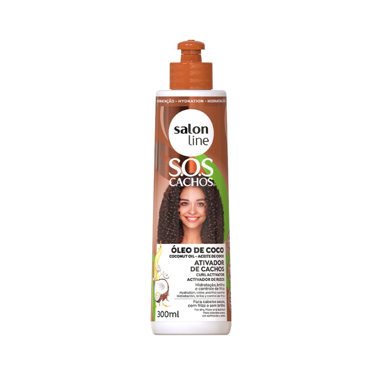 Salon Line SOS Cachos Coco Ativador de Cachos 300ml