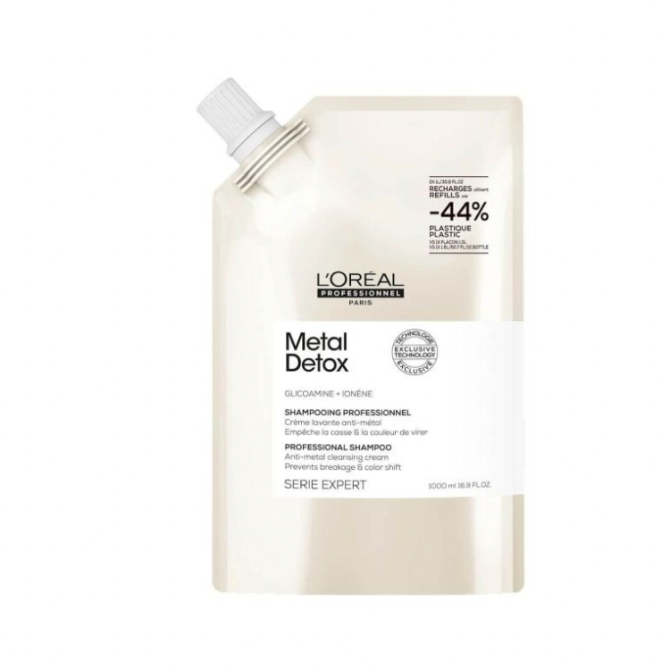 L'Oréal Metal Detox Shampoo Refill 1000ml