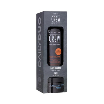 American Crew Hair & Body Daily Shampoo e Styling Fiber Coffret