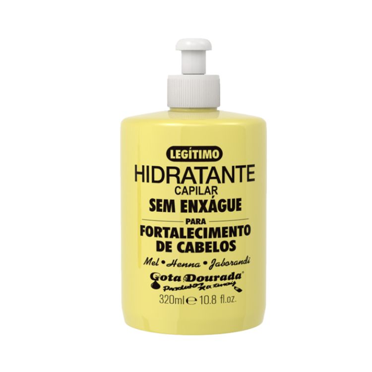 Gota Dourada Fortalecimento Tradicional Creme para Pentear 320ml