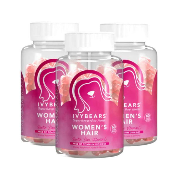 IvyBears Women´s Hair Vitamins Pack Trio