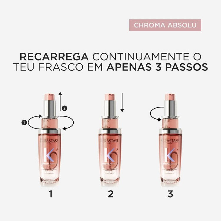 Kérastase Chroma Absolu L´Huile Chroma Éclat Refill 75ml - galeria