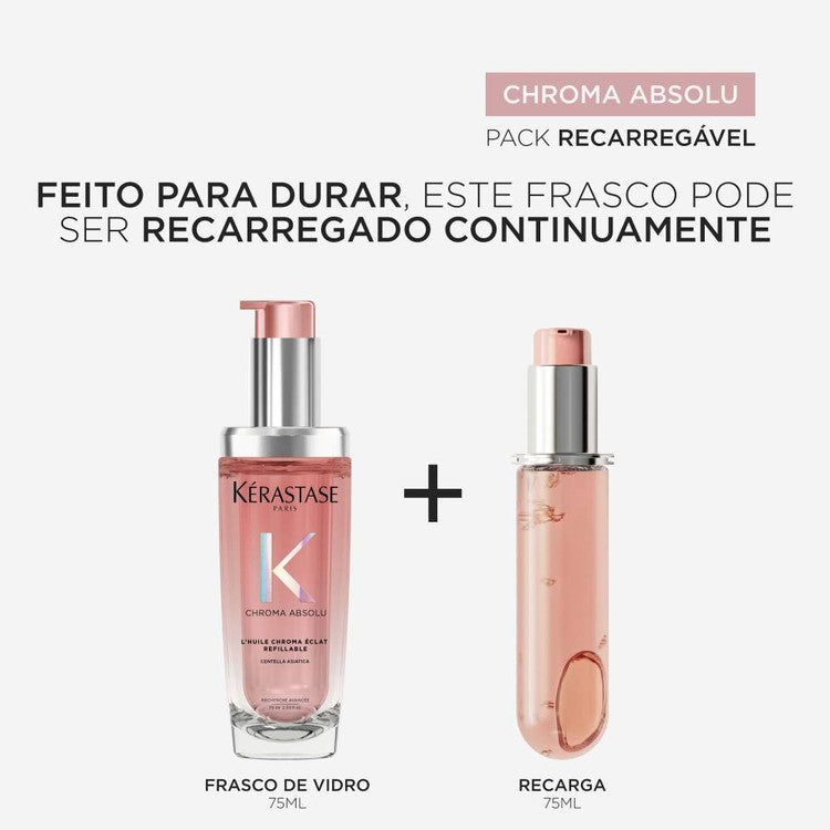 Kérastase Chroma Absolu L´Huile Chroma Éclat Refillable 75ml - galeria