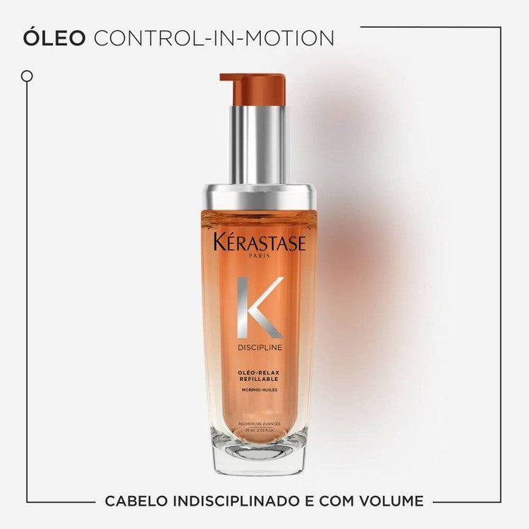 Kérastase Discipline Oléo-Relax Controlo Cabelo Refillable 75ml - galeria