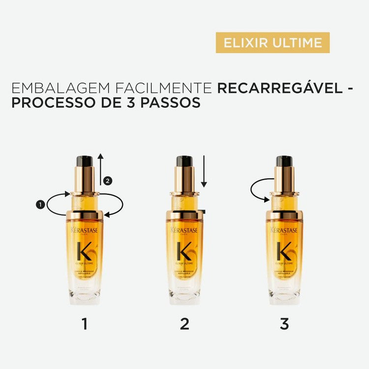 Kérastase Elixir Ultime L´Huile Originale Refillable 75ml - galeria