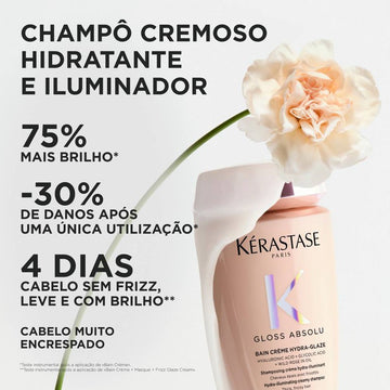 Kérastase Gloss Absolu Bain Crème Hydra Glaze 250ml - galeria