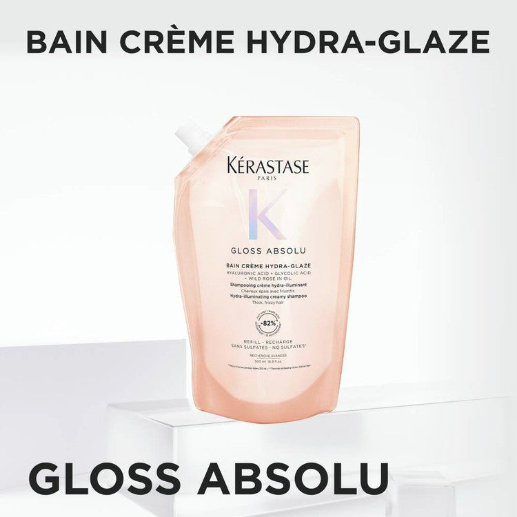 Kérastase Gloss Absolu Bain Crème Hydra Glaze 500ml Refill - galeria