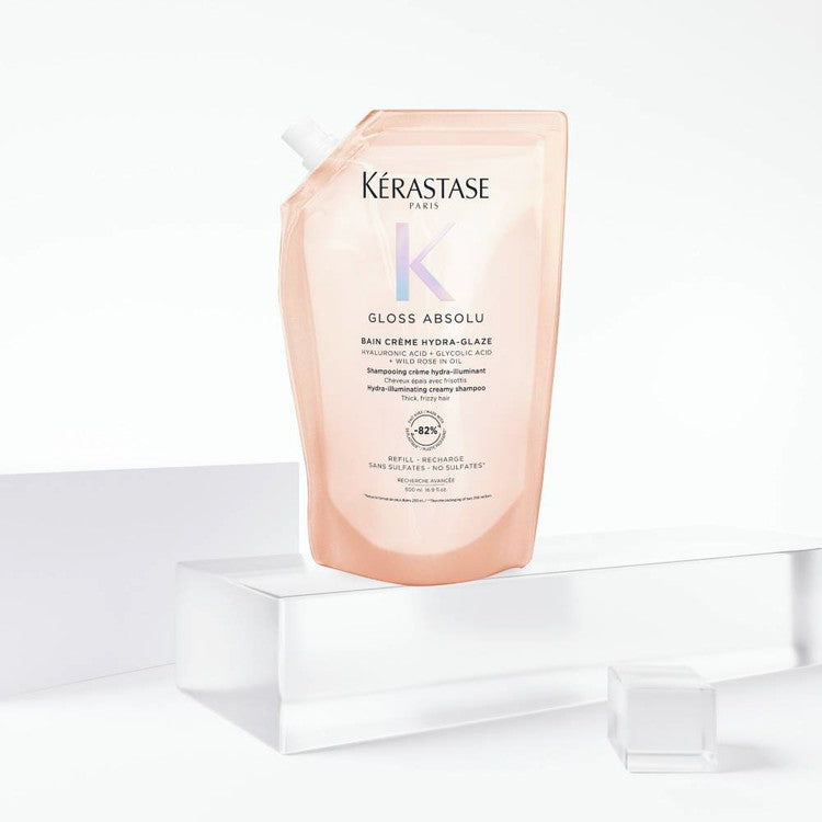 Kérastase Gloss Absolu Bain Crème Hydra Glaze 500ml Refill - galeria