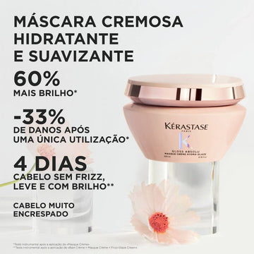 Kérastase Gloss Absolu Masque Crème Hydra Glaze 200ml - galeria