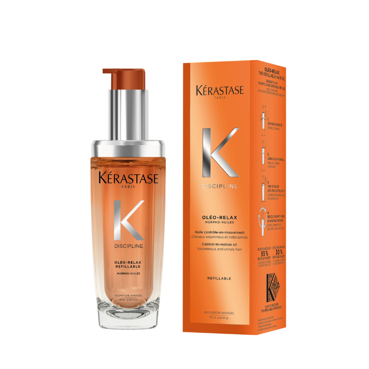 Kérastase Discipline Oléo-Relax Controlo Cabelo Refillable 75ml