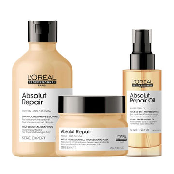 L'Oréal Absolut Repair Glacial Utopía Coffret Trio Edição Limitada 2024