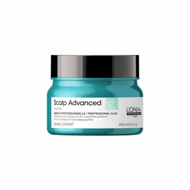 L'Oréal Scalp Advanced Shampoo e Máscara 2-em-1 argila 250ml