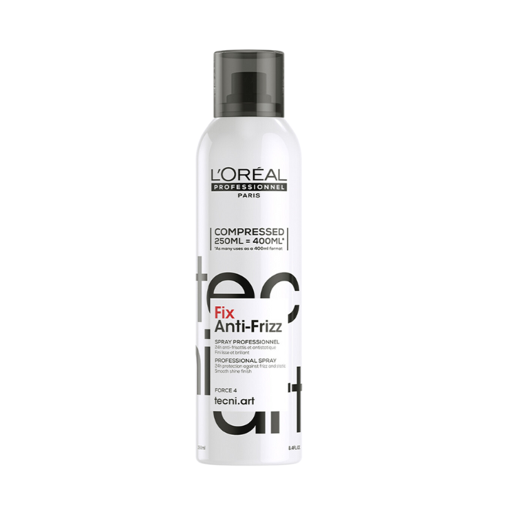 L'Oréal Tecni.Art Fix Anti-Frizz Compressed 250ml=400ml
