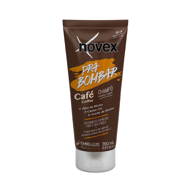 Novex Pra Bombar Café Shampoo 200ml