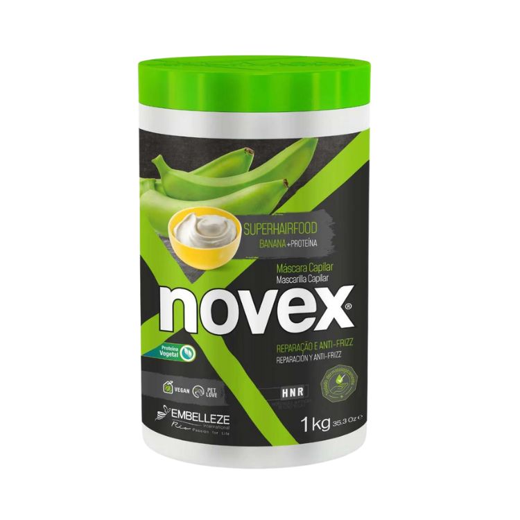 Novex SuperHairfood Banana + Proteína Máscara 1kg