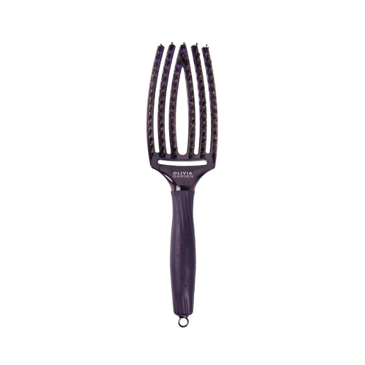 Olivia Garden Fingerbrush Care Iconic Midnight Violet Amethyst