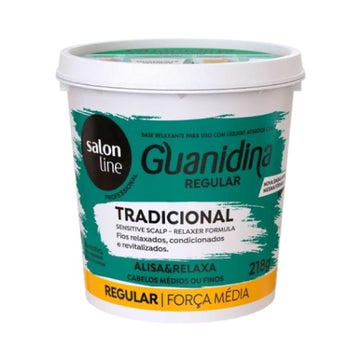 Salon Line Profissional Guanidina Tradicional Regular 218g