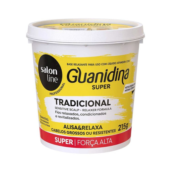 Salon Line Profissional Guanidina Tradicional Super 215g