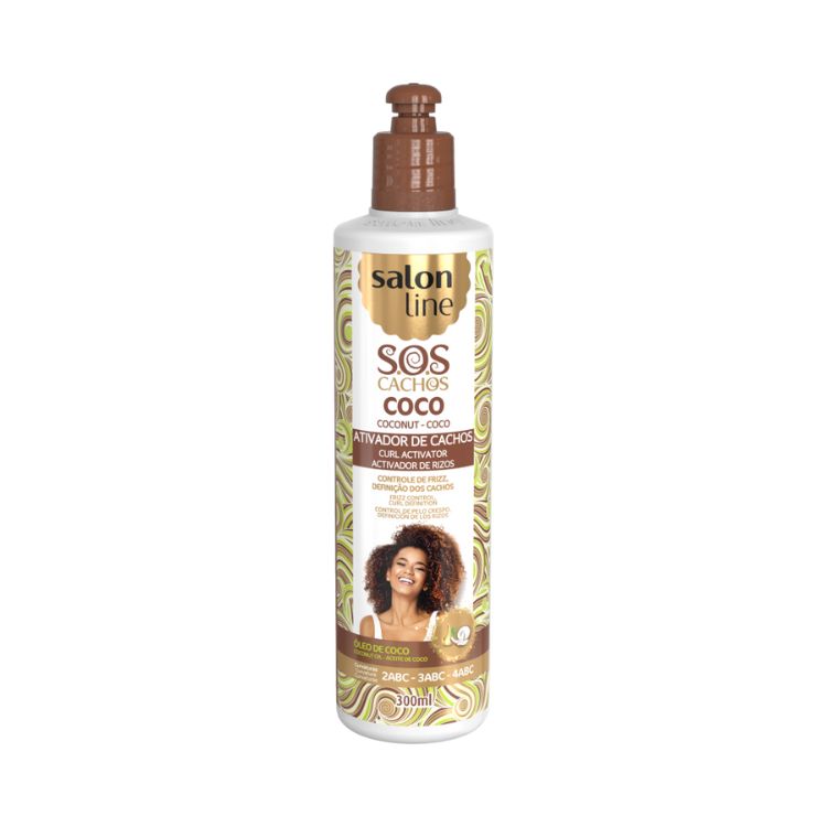 Salon Line SOS Cachos Coco Ativador de Cachos 300ml