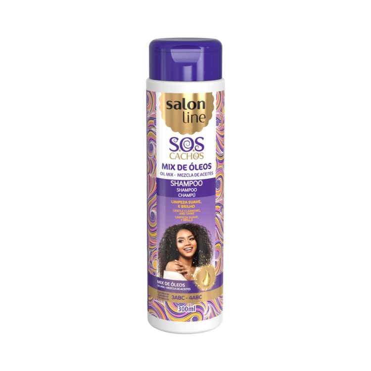 Salon Line SOS Cachos Mix de Óleos Shampoo 300ml