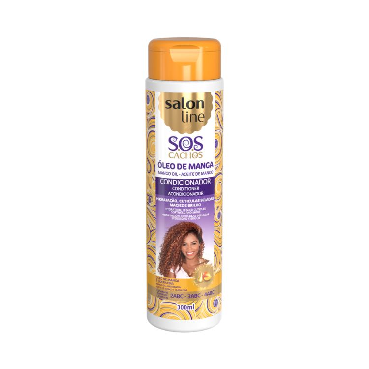 Salon Line SOS Cachos Óleo de Manga Tradicional Condicionador 300ml