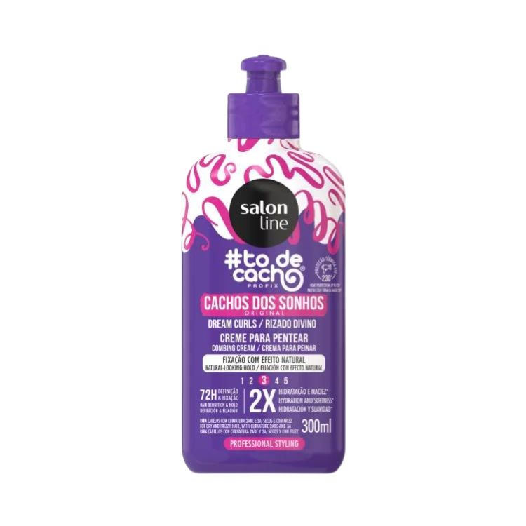 Salon Line ToDeCacho Cachos dos Sonhos Creme para Pentear 300ml