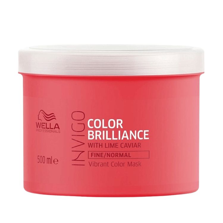 Wella Invigo Color Brilliance Máscara Cabelo Fino/Normal 500ml