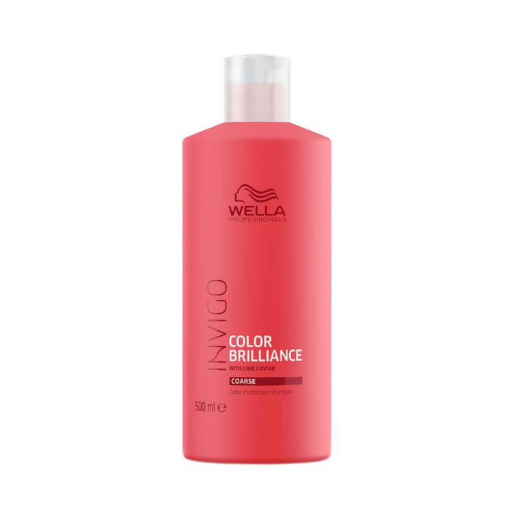Wella Invigo Color Brilliance Shampoo Cabelos Grossos 500ml